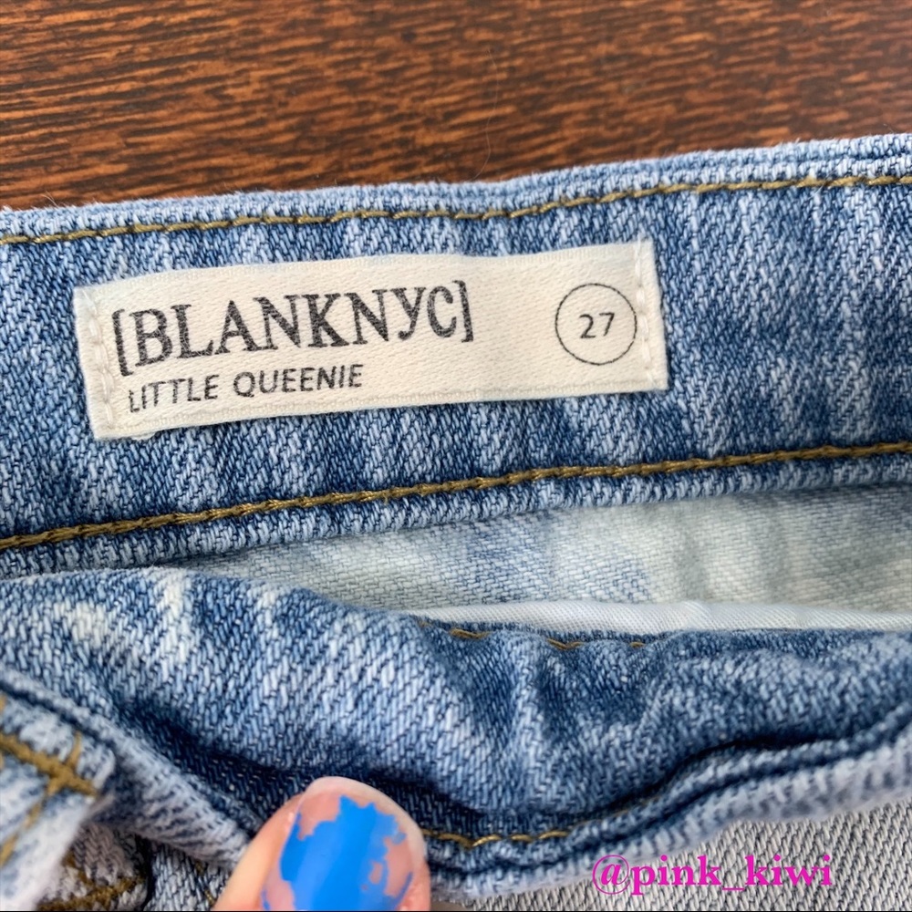 Blank NYC Little Queenie Distressed Shorts - Picture 4 of 8